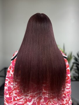 ヴェイン 渋谷(vain) レッドブラウンカラー♪