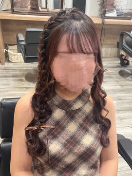 ヘアセット アリエス 新宿駅前店(aries) *.あみたらし.*