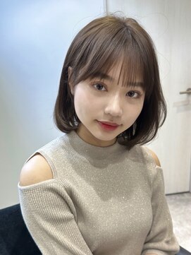 エトワ 新宿(ETOWA) 韓国ヘア ショート ボブ ニュアンスカラー