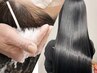 《☆》【ご新規様人気No.3】カラー+髪質改善RrSALONHYDROXE TR☆ヘッドスパ付
