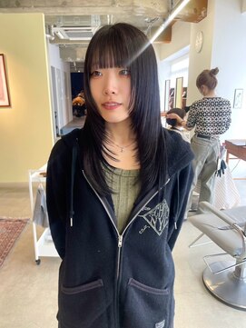 スペシャルオオサカ 難波店(Special OSAKA) シャギーレイヤー×黒髪ロング