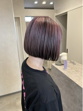 トパ タカオカ(topa takaoka) アンブレラカラー×pink