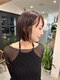 ユニバイリサ 天神大名店(uni by risa)の写真/カットカラーTR¥7900♪透明感のあるショートヘアが得意な美容室◎ショートボブやウルフショートも