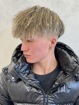 ルースト 西院店(ROOST) パイルツイスト×金メッシュ