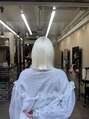 モアムー(Moremuu) ケアブリーチで作るブロンド【埼玉美容室/ブリーチカラー】