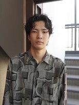 トヌコア ルア 下北沢店(TONUKOA RUA)&nbsp;グランジパーマ×センターパート