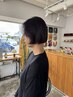【カット+白髪染めリタッチ】