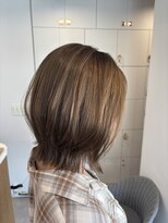 シアン 橋本店(Shian)&nbsp;透明感ベージュ×くびれボブ