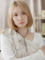 カバーヘアアンドスパ ブリス 浦和(COVER HAIR&SPA bliss)&nbsp;垢抜けハイトーンカラーミディアムレイヤーa浦和10代20代30代