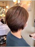 ショートボブ