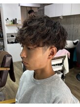 【動きのあるメンズパーマが得意】吉田のこだわり！