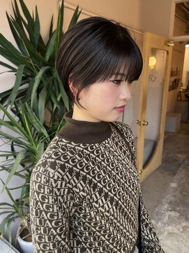 イル(iru) 【iru /谷町/上本町】襟足スッキリマッシュショート