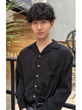 ローウェ オム 立川(LOUWE HOMME) 波巻きスパイラルパーマツイストスパイラルパーマスパイラ