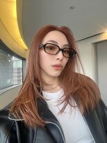 フォート(FORT)&nbsp;レイヤーカット　オレンジベージュ