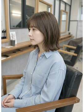 ソッカ(socca) ナチュラル外ハネボブ