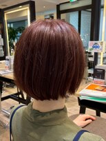 ジュイール(jouir)&nbsp;三鷹白髪ぼかしハイライトショートボブウルフショートカット韓国