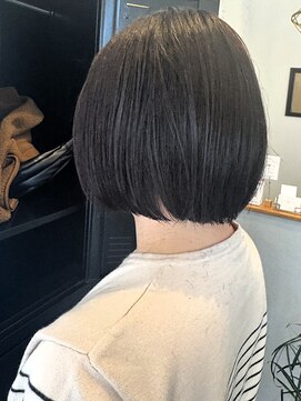 イン(in.) <68>ショート・ショートカット・ボブ×白髪染め♪