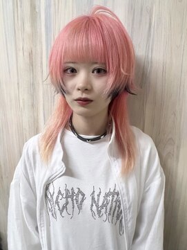 ヘアショップ ホップエム(HAIR SHOP HOP M) ウルフカット/ウルフ女子/顔周り