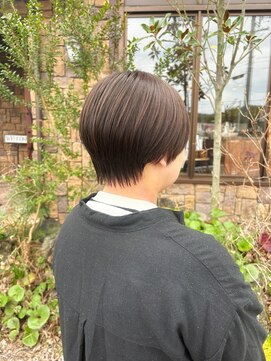 美容室 ルチア ハワイ(Luccica HAWAII) ショート×オリーブブラウン