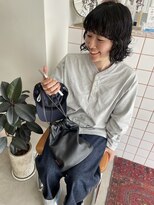 ニコ(NIKO) 黒髪ボブパーマ