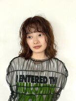 エレノア 吉祥寺北口店(Eleanor)&nbsp;ミディアムボブ　レイヤーボブ　スパイラルパーマ　パーマ女子