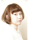 大人可愛いボブ