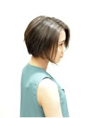 【ショートヘアfile】前下りショート