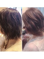 ヘアリゾート粋 ドゥオ 新宿南口店(dua)&nbsp;ブリーチのダメージ毛の変化！【ピトレティカ】