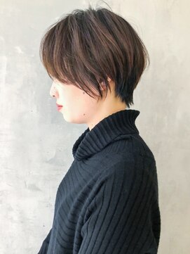 アイティー バイ アルバム 浦和店(IT by ALBUM) くびれショート_ココアブラウンフリンジウェーブ_ba278853