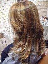 マリーナヘアー(marina hair)&nbsp;ロング、ハイライトローライト