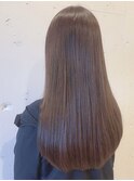 サラつやロング☆グレージュカラー