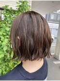 ぱっつんボブ