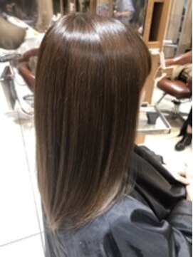 エーアイ 千石 巣鴨 白山店(Ai HAIR) ブリーチなしナチュラルグレージュ