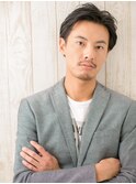 ≪mod's men≫大人ブルーグレージュ☆アップバングショートL