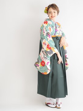 ヘアーサロン ラフリジー(Loufreasy) ベリーショート・ショートヘアーのヘアセット＆卒業式袴の着付け