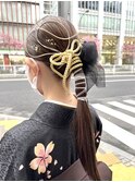 【Neolive & 渋谷】卒業式ヘア