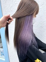ヘアーリビングリコ 新潟笹口店(hair living Liko)&nbsp;インナーpurple