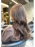抜け感アメジストベージュ☆アディクシーカラー