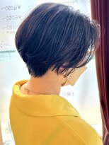 ヘアモード カクテル&nbsp;暗髪透明感×ハンサムショート【JUN】