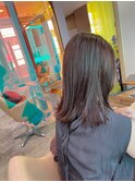 透明感グレージュ