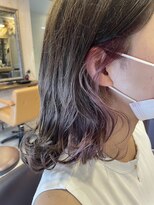 ヘアドレッサー ミアン(HAIRDRESSER MIEN)&nbsp;ブリーチ＋インナーカラー