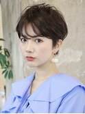 大人マッシュショート/丸みショート/イメチェン/30代40代50代