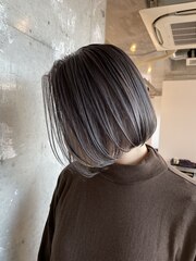 ハイライトラベンダーアッシュ　HIROKI