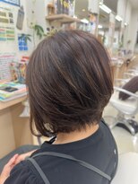 美容室ヴォイス&nbsp;前下がりボブ