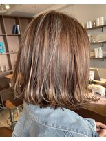 ヘアーアンドライフ ドア(hair&life Door)&nbsp;ハイライト×マンダリンオレンジ