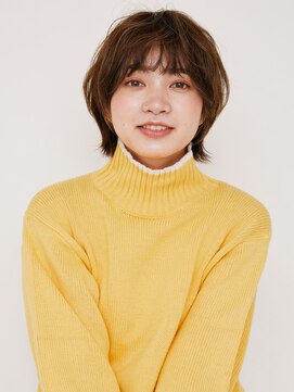 オンク 新宿(onk) 黒髪/グレーベージュ/レイヤーロング/前髪パーマ[新宿駅]