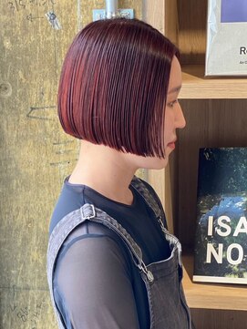 リブロ(liblo) ラインショート × ミックスオレンジカラー【liblo】