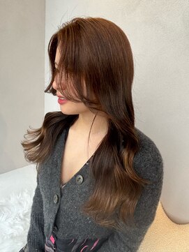 ソウィ(sowi) 韓国風カットと透明感カラー