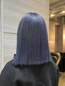 エルバイラビス 大宮(elu by lovis) 《Ami》ブルーラベンダー/ブリーチオンカラー/韓国/大宮