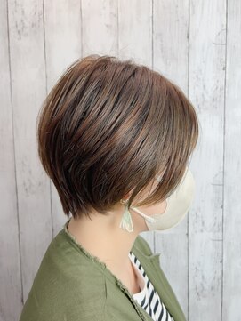 ビューティドレッセヤマノ 池袋パルコ(Beauty Dresse YAMANO) 【ショートボブ】【薄めバング】【大人女子】